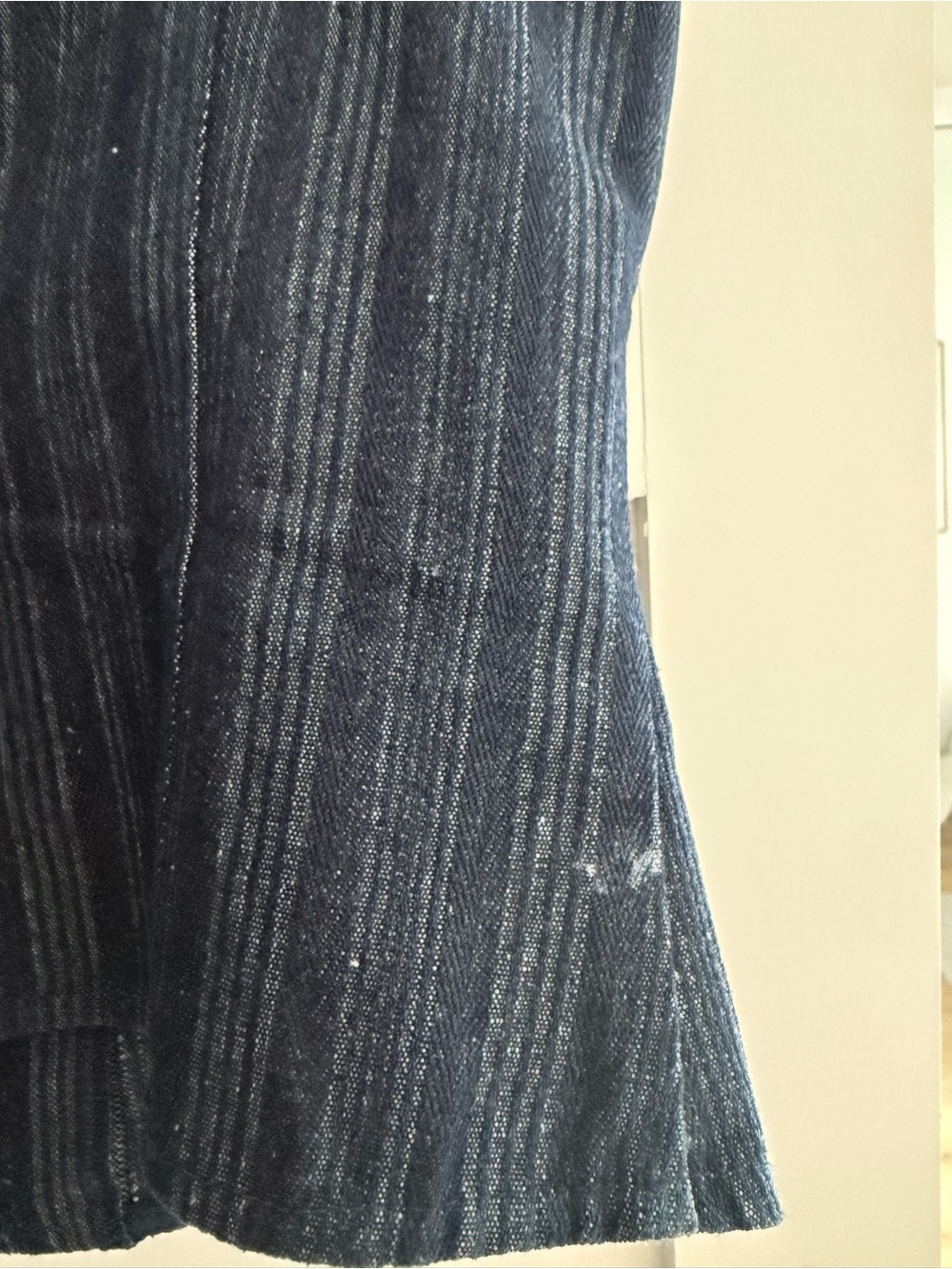 Lioness Navy Pinstripe Bow-Shoulder Cami - Picture 5 of 5